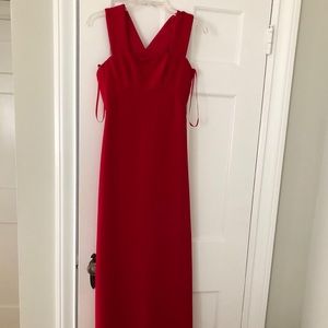 BCBG Red Gown Size 2